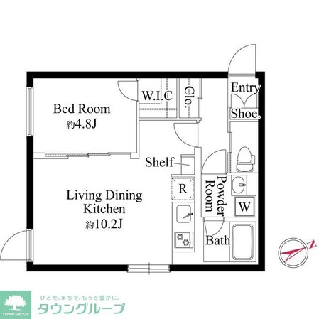 アバンティア阿佐ヶ谷南の物件間取画像